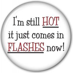 I'm Still Hot It just Comes In Flashes Now